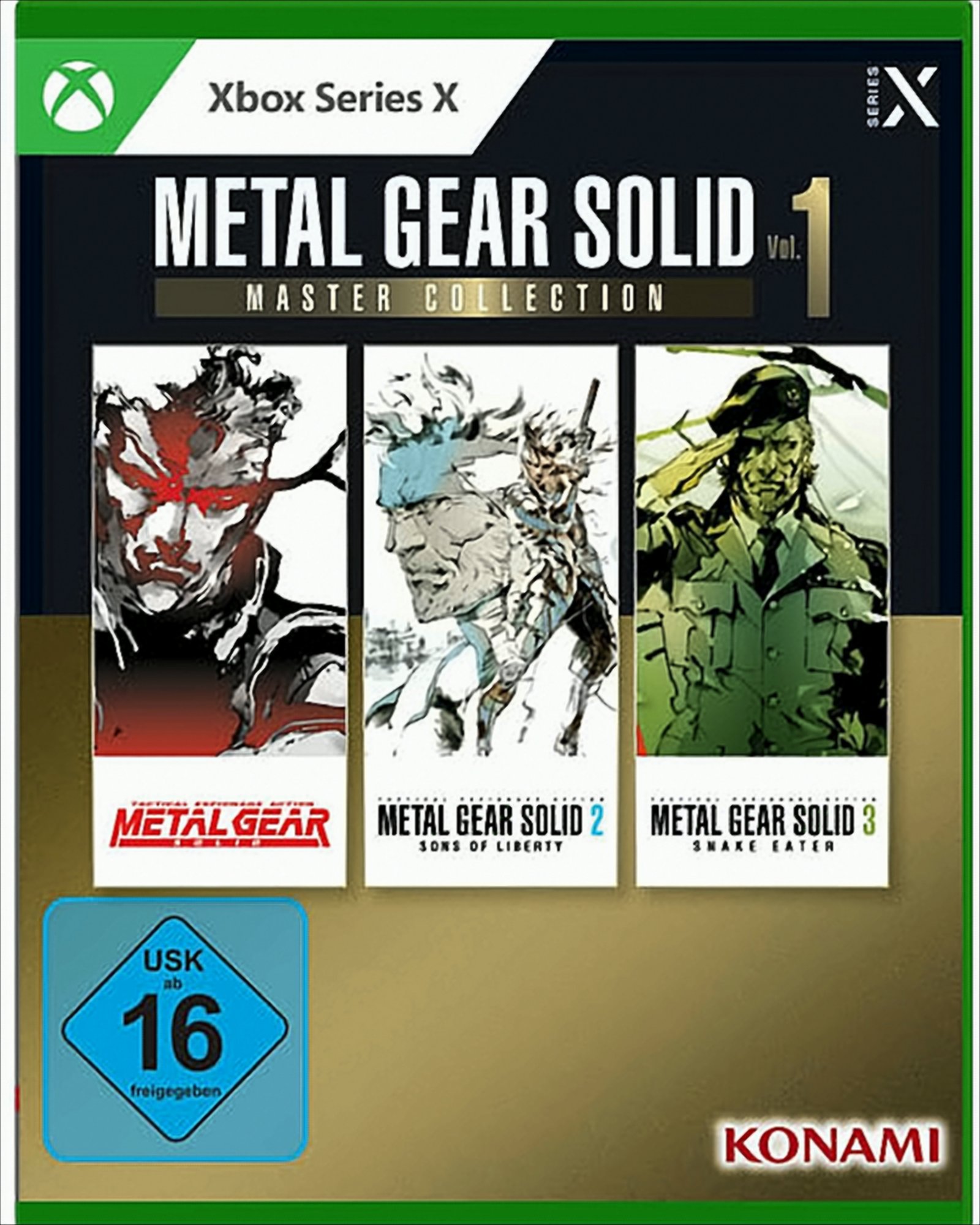 MGS Master Collection Vol.1 XBSX D1 Metal Gear Solid von KONAMI