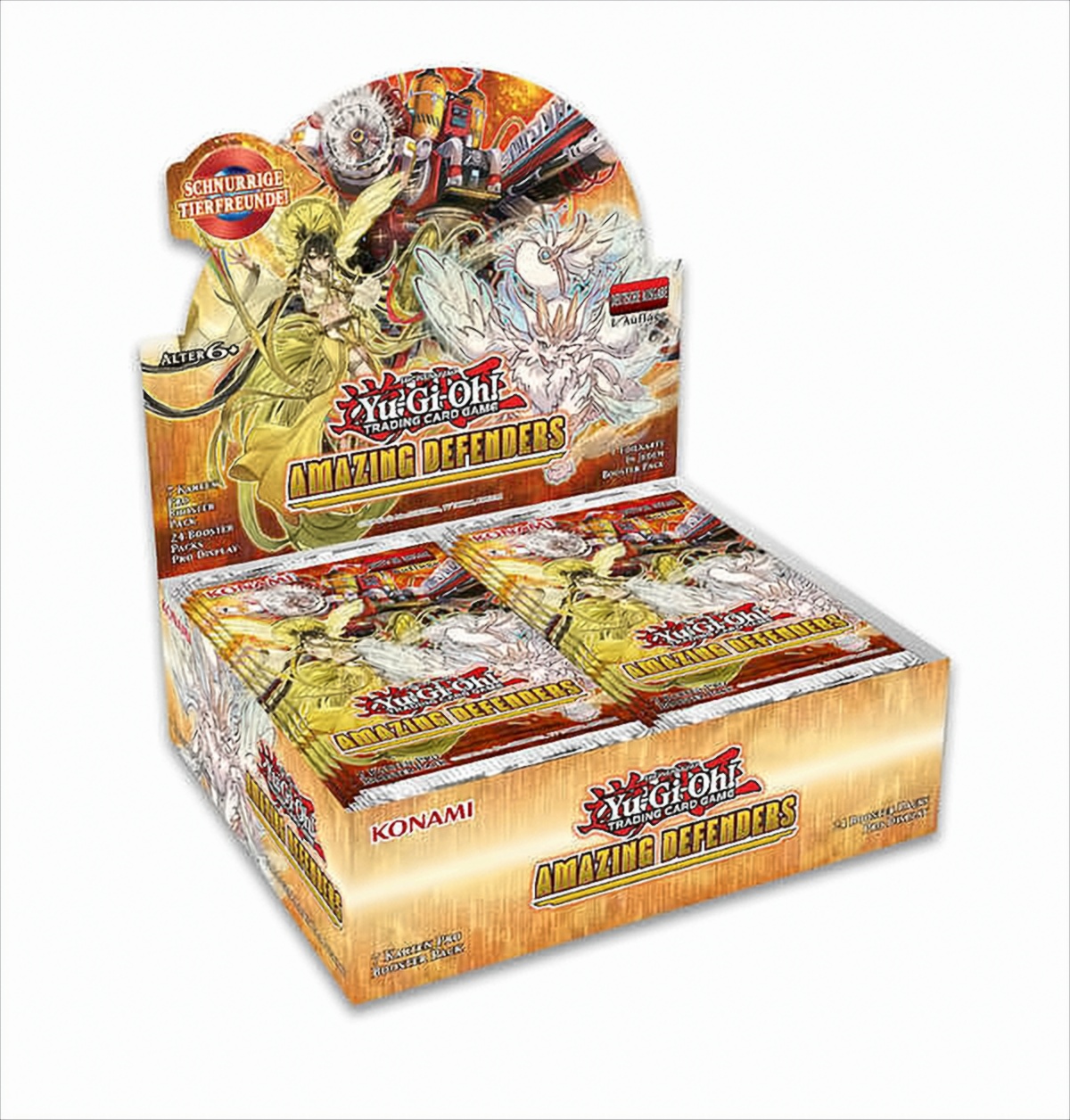 Yu Gi Oh! Amazing Defenders 24-er Booster Display von KONAMI