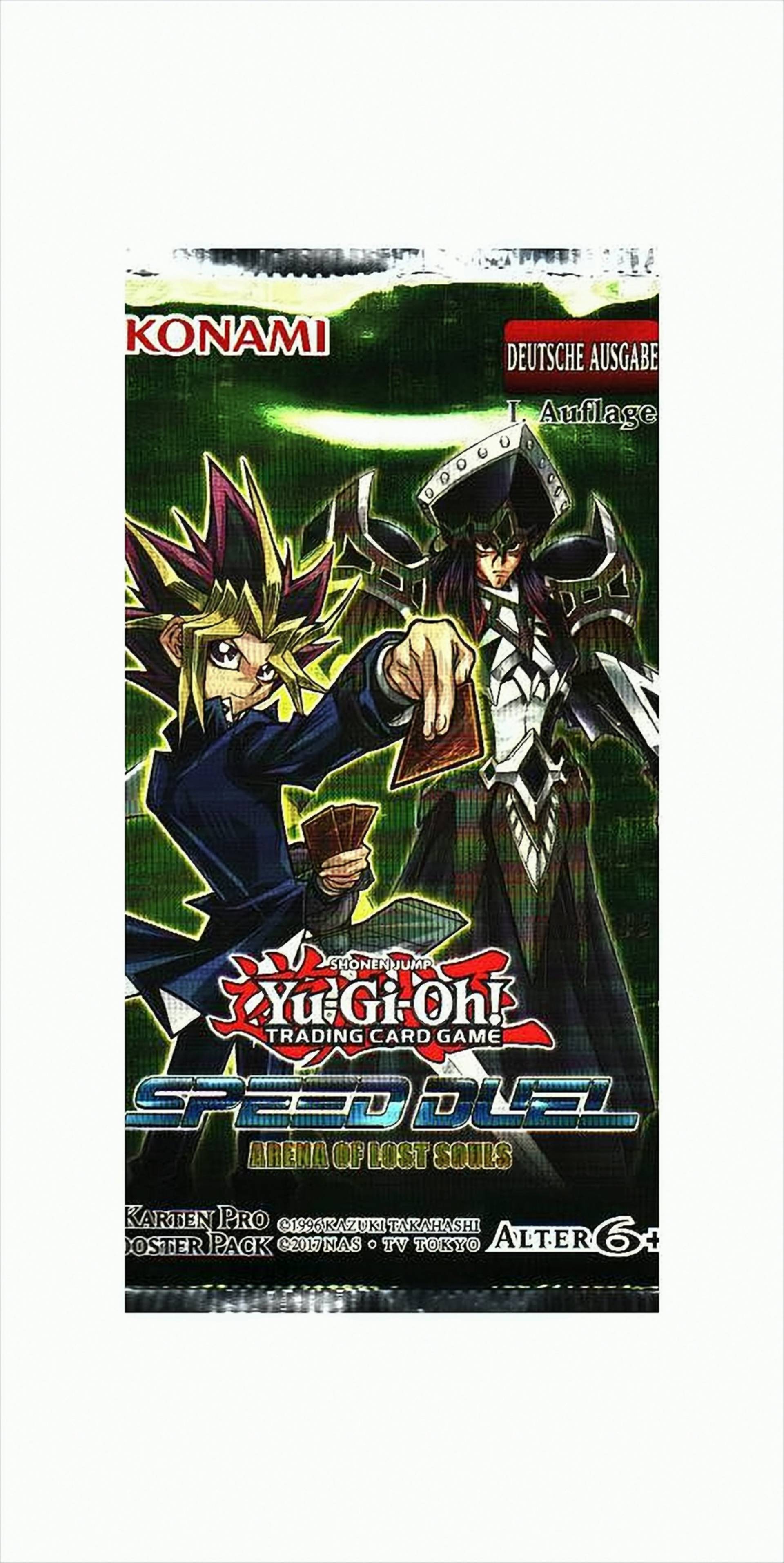 Yu-Gi-Oh! Arena of Lost Souls Booster mit 4 Karten von KONAMI