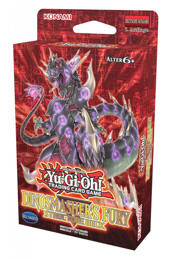 Yu-Gi-Oh! Dinosmashers Fury Structure Deck von KONAMI