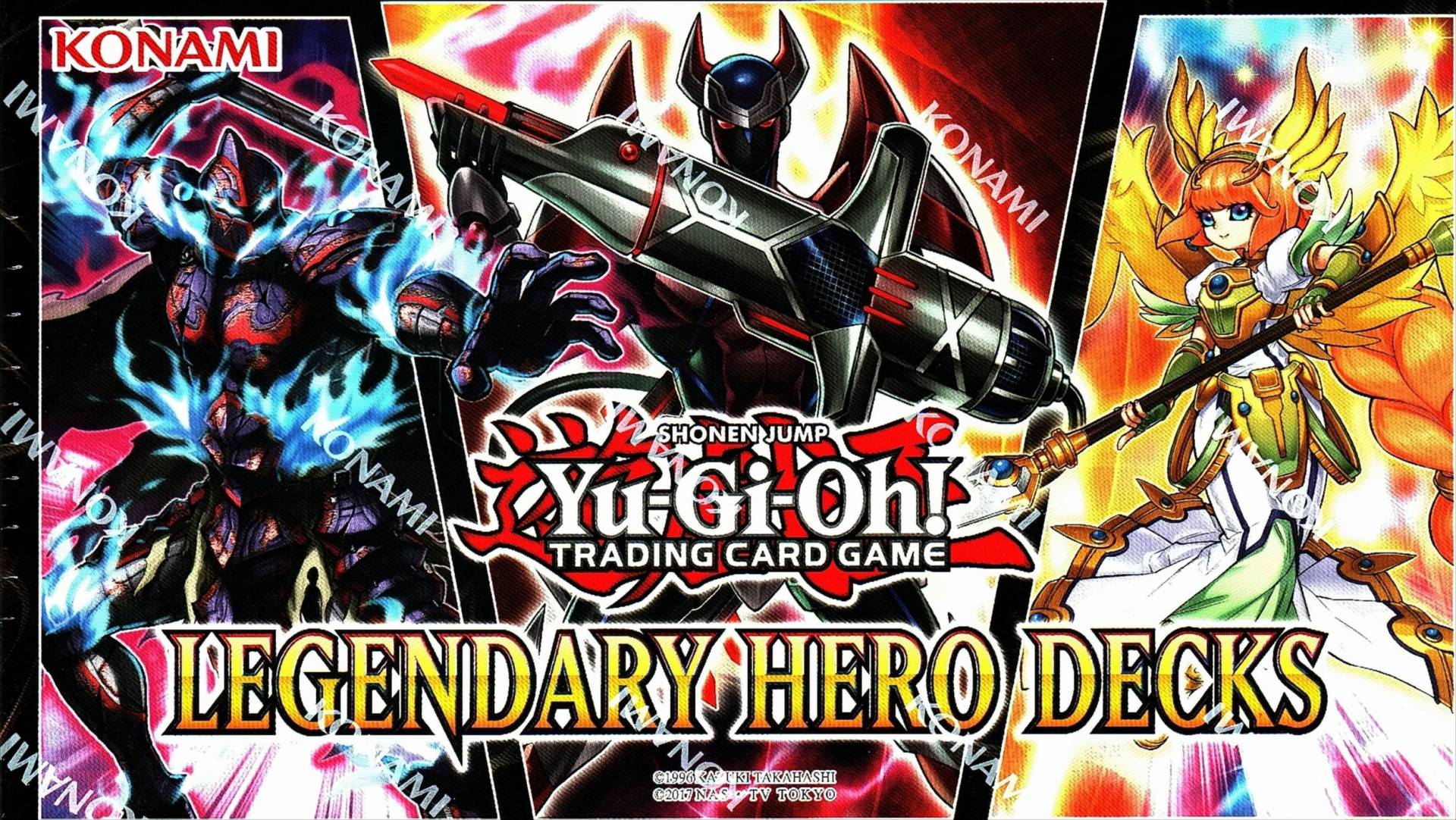 Yu-Gi-Oh! Legendary Hero Decks Deutsch von KONAMI