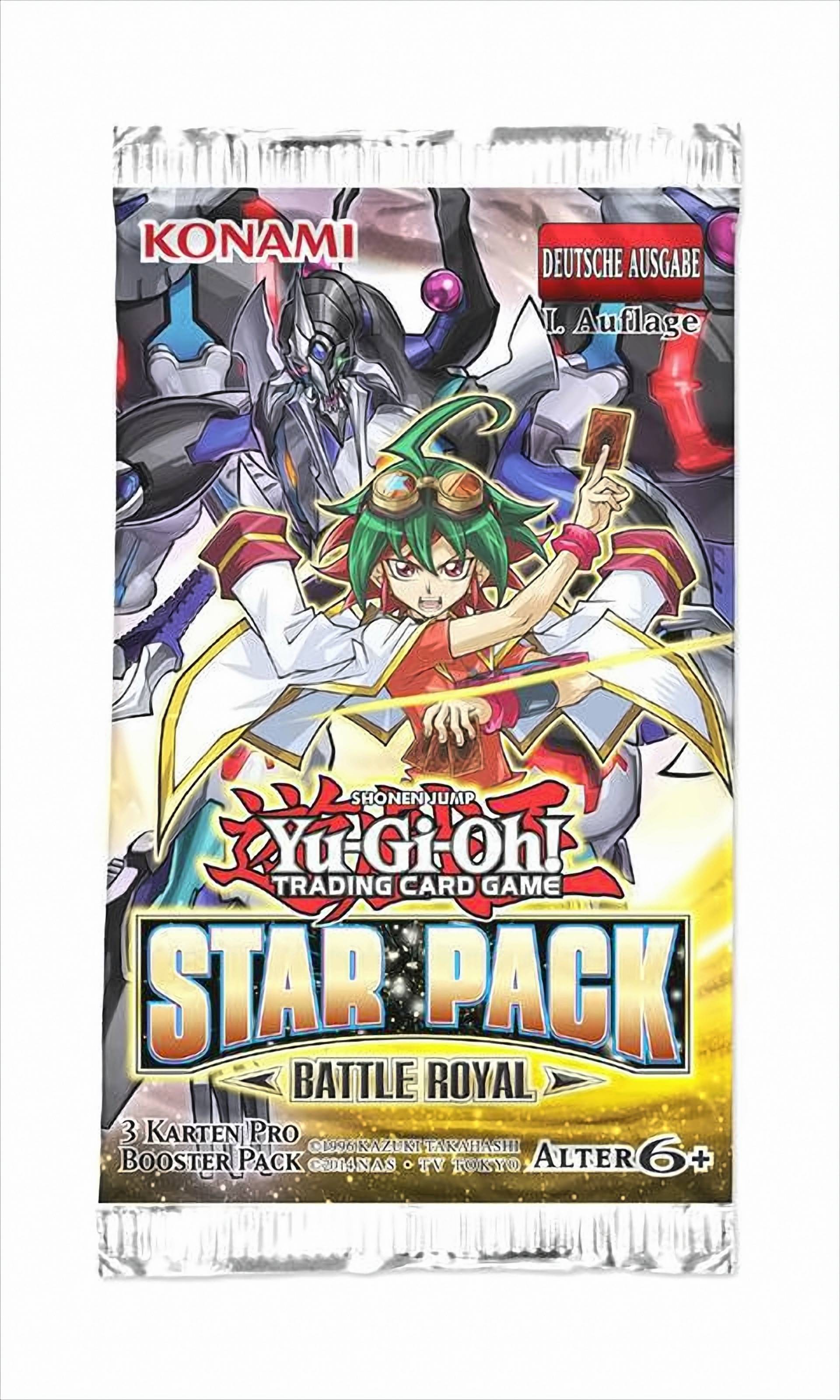 Yu-Gi-Oh! Star Pack: Battle Royale 1 Booster von KONAMI