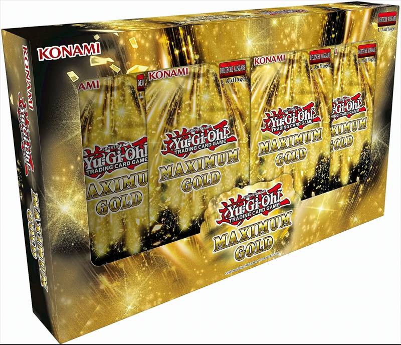 Yu-Gi-Oh! Tuckbox Maximum Gold deutsche Ausgabe von KONAMI