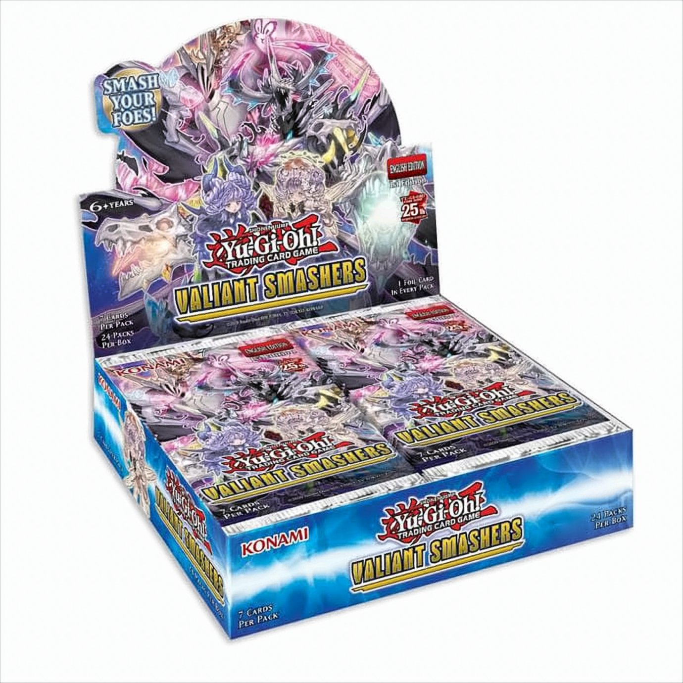 Yu-Gi-Oh! Valiant Smashers Booster Display Englisch von KONAMI