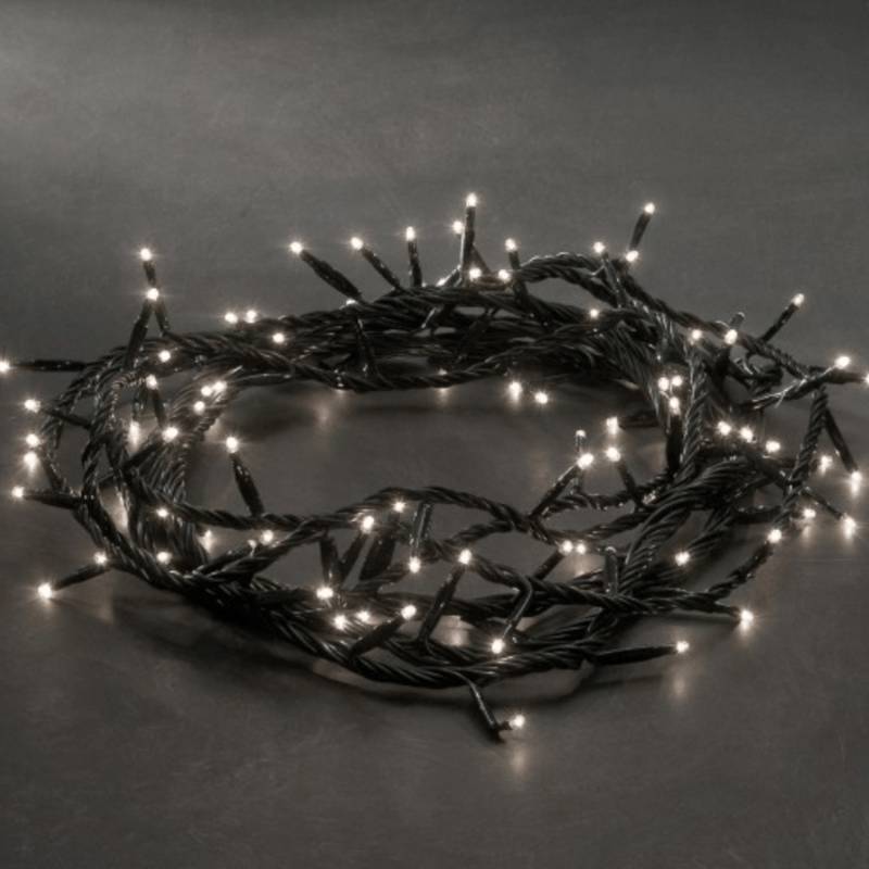 Microlichterkette - Pure - 3,96m - 100 x Warmweiß - Schwarzes Kabel... von KONSTSMIDE