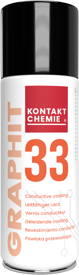 KONTAKT CHEMIE GRAPHIT 33 Grafit-Leitlack, 200 ml von KONTAKT CHEMIE