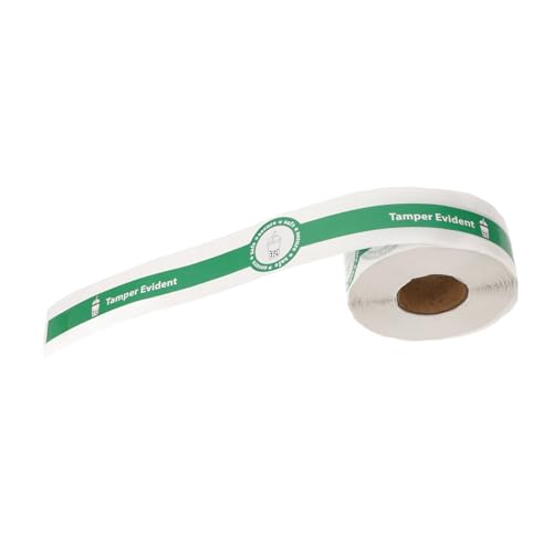 KONTONTY 1 Rolle Siegelaufkleber Etiketten Umschläge Lange Aufkleber Für Kuchenschachteln Manipulationssicheres Klebeband Kekse Siegel Latte Becher Einzelne Cupcake Boxen von KONTONTY