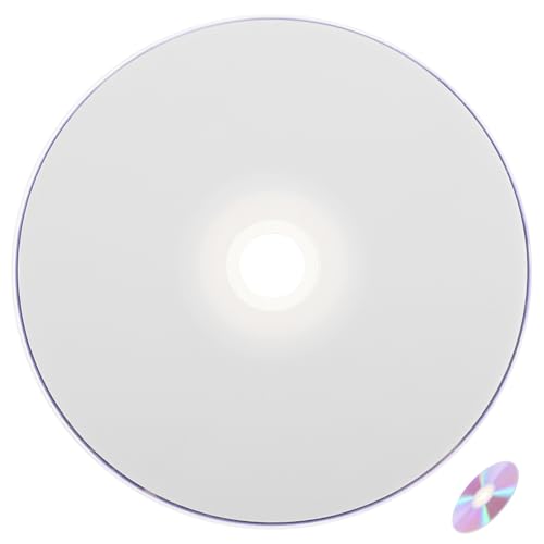 KONTONTY 1 Satz Leere CD Rs Leere Discs Leere In Großen Mengen Leere DVDs Leere DVD Rs Musik Audio Wiederbeschreibbarer CD Recorder CD Halter Leere Disc Aus Kunststoff von KONTONTY