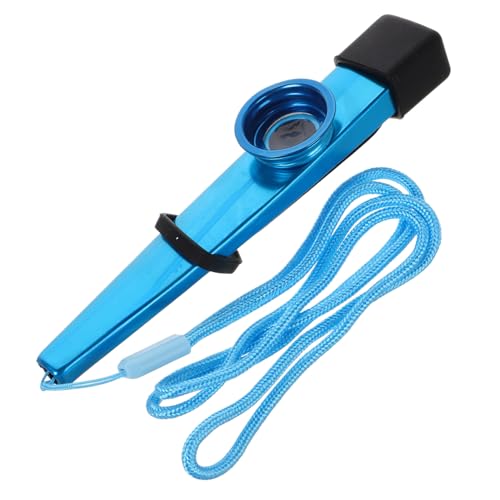 KONTONTY 1 Satz -kazoo Kazoos Musikinstrument Erwachsene Kazoos Kazoo-instrumente Kazoo Aus Metall Gitarren-kazoo-partner Musikinstrumente Kazoo Für Stoff Blue von KONTONTY