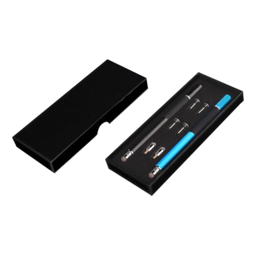 KONTONTY 8er-Pack kapazitive Stylus-Stifte-Set hochpräziser Touchscreen für Tablets Telefone Laptops Schwarz Dunkel von KONTONTY
