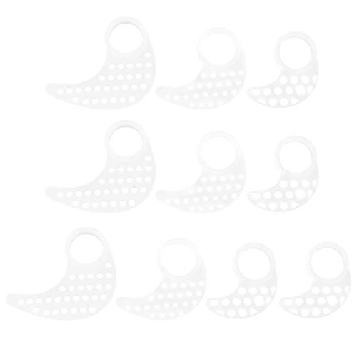KONTONTY 10 Stück In-Ear- -Kopfhörer Tipps Headset Kopfhörerhaken Gummis Ohrhörer Zubehör gehörschutzstöpsel Abdeckung für kabellose Kopfhörer drahtlose Ohrstöpselabdeckung Weiß KONTONTY 10 Stück In-Ear- -Kopfhörer Tipps Headset Kopfhörerhaken Gummis Ohrhörer Zubehör gehörschutzstöpsel Abdeckung für kabellose Kopfhörer drahtlose Ohrstöpselabdeckung Weiß von KONTONTY