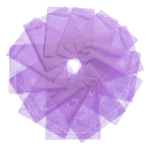 KONTONTY Cd-/DVD-hüllen 100 Stück 12 cm Kunststoff-aufbewahrungshüllen Pp-Material Kratzfest Leicht Zu Tragen Für Cd-/DVD-Sammlung Zufällige Farbe von KONTONTY