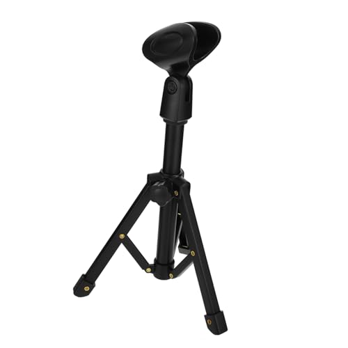 KONTONTY 1Satz Desktop Mikrofon Stativhalterung Faltbarer Mikrofonständer für Tischmontage Stabil Rutschfest für Heimgebrauch Kompatibel mit Gängigen Mikrofonmodellen KONTONTY 1Satz Desktop Mikrofon Stativhalterung Faltbarer Mikrofonständer für Tischmontage Stabil Rutschfest für Heimgebrauch Kompatibel mit Gängigen Mikrofonmodellen von KONTONTY