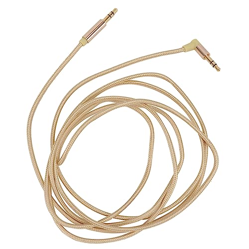 KONTONTY 1Stück Aux Kabel Flexibles Audiokabel Für Lautsprecher Kopfhörer Smartphones Langlebig Mit Geflochtenem Mesh Design Bruchfest Für Home Stereo Tablets von KONTONTY