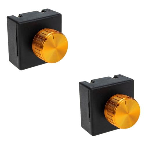 KONTONTY 2 Stück Nachttischschalter Dimmer Lampenschalter Lampe für Schlafzimmer Dimmschalter für Lampe Knopfschalter Plastik Schwarz KONTONTY 2 Stück Nachttischschalter Dimmer Lampenschalter Lampe für Schlafzimmer Dimmschalter für Lampe Knopfschalter Plastik Schwarz von KONTONTY