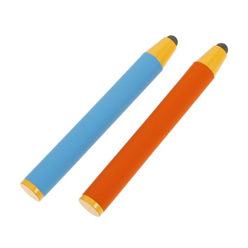 KONTONTY 2 Stück Stift Tabletten Kind Griff Zeichnung kapazitiv berühren Silikon-Lederhülle KONTONTY 2 Stück Stift Tabletten Kind Griff Zeichnung kapazitiv berühren Silikon-Lederhülle von KONTONTY