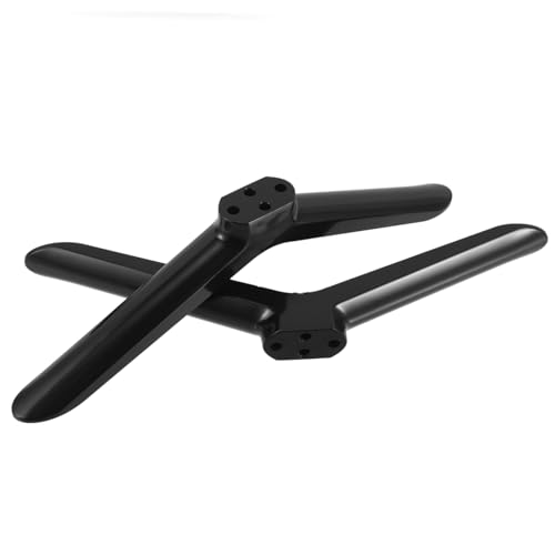 KONTONTY 2 Stück TV-Basis Fernseher zubehör tv Halterung TV Standfuß stabil Fernseher Standfuß Fernseher Standhalter Universal- schlank live Monitorhalterung Ersatz-TV-Ständer Plastik Black KONTONTY 2 Stück TV-Basis Fernseher zubehör tv Halterung TV Standfuß stabil Fernseher Standfuß Fernseher Standhalter Universal- schlank live Monitorhalterung Ersatz-TV-Ständer Plastik Black von KONTONTY