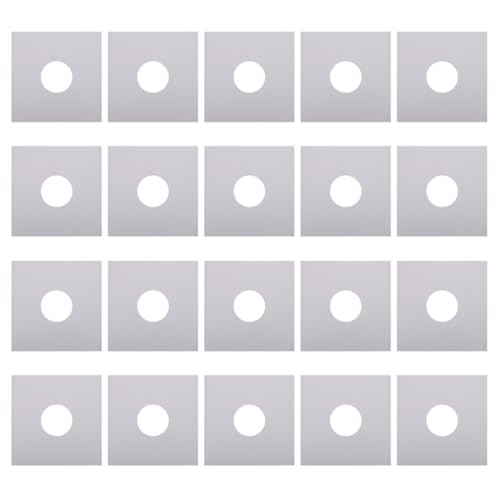 KONTONTY Vinyl-aufbewahrungstaschen 20er-Pack Schallplattenhüllen 12 7 cm Große Schallplatten-vorratstaschen Für Vinyl-schallplatten KONTONTY Vinyl-aufbewahrungstaschen 20er-Pack Schallplattenhüllen 12 7 cm Große Schallplatten-vorratstaschen Für Vinyl-schallplatten von KONTONTY