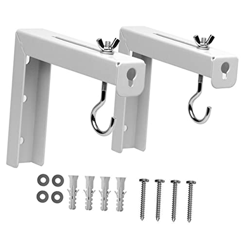 KONTONTY 2Stücke Bildschirm Halterung Wandmontage Stabil Langlebig für Büro Klassenräume Präsentationen Einfache Installation Kompatibel mit Deckenmontage KONTONTY 2Stücke Bildschirm Halterung Wandmontage Stabil Langlebig für Büro Klassenräume Präsentationen Einfache Installation Kompatibel mit Deckenmontage von KONTONTY