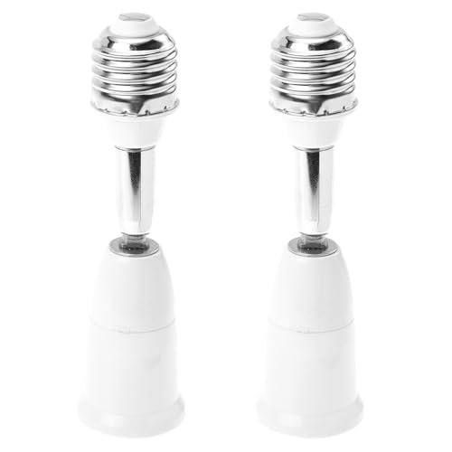 KONTONTY 2Stücke Lampenadapter Flexibler Lampensockel Für LED Leuchten Deckenlampen Und DIY Projekte Langlebig Und Praktisch Für Garagen Und Werkstätten KONTONTY 2Stücke Lampenadapter Flexibler Lampensockel Für LED Leuchten Deckenlampen Und DIY Projekte Langlebig Und Praktisch Für Garagen Und Werkstätten von KONTONTY