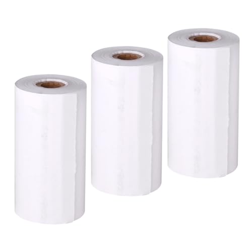 KONTONTY 3Rollen Thermopapierrollen für Sofortbildkameras Hochauflösende Druckqualität für Thermodrucker Supermärkten Hotels Mehr Langlebig KONTONTY 3Rollen Thermopapierrollen für Sofortbildkameras Hochauflösende Druckqualität für Thermodrucker Supermärkten Hotels Mehr Langlebig von KONTONTY