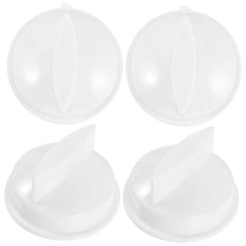 KONTONTY 4 Stück Knopfschalter Für Mikrowellenherde Ofen Knöpfe Mikrowellengeschirr Mikrowellenknopf Mikrowellenteil Mikrowellentaste Ersatzknopf Für Mikrowellenherde Weiß Plastik KONTONTY 4 Stück Knopfschalter Für Mikrowellenherde Ofen Knöpfe Mikrowellengeschirr Mikrowellenknopf Mikrowellenteil Mikrowellentaste Ersatzknopf Für Mikrowellenherde Weiß Plastik von KONTONTY