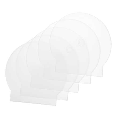 KONTONTY 40 stücke CD Hüllen Kunststoff CD Hüllen Aufbewahrungsbox Disc Organizer für CD und DVD KONTONTY 40 stücke CD Hüllen Kunststoff CD Hüllen Aufbewahrungsbox Disc Organizer für CD und DVD von KONTONTY
