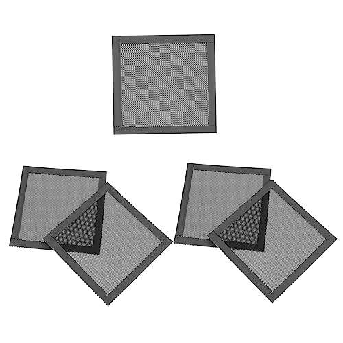 KONTONTY Magnetischer Staubfilter für Lüfter 5er-Pack 12 x 12 cm staubdichte Netzabdeckung praktisches PVC-Material für Computer KONTONTY Magnetischer Staubfilter für Lüfter 5er-Pack 12 x 12 cm staubdichte Netzabdeckung praktisches PVC-Material für Computer von KONTONTY