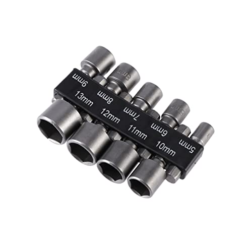 KONTONTY 9Stücke Teiliges Innensechskant Bit Adapter Set für Akkuschrauber Schraubendreher Einsätze für Kabelgebundene und Bohrer für Heimwerker KONTONTY 9Stücke Teiliges Innensechskant Bit Adapter Set für Akkuschrauber Schraubendreher Einsätze für Kabelgebundene und Bohrer für Heimwerker von KONTONTY