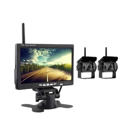 KONTONTY Auto Monitor Rückfahrkamera Kabellose Rückfahrkamera Kabelloser Auto Rückfahrmonitor Auto Rückfahrkamera Schwarz KONTONTY Auto Monitor Rückfahrkamera Kabellose Rückfahrkamera Kabelloser Auto Rückfahrmonitor Auto Rückfahrkamera Schwarz von KONTONTY
