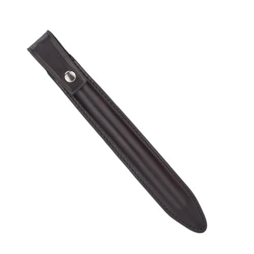 KONTONTY Retro Stylus Pen Hülle Aus Echtem Kompatibel Mit Pencil 2 Schwarze Schutzhülle Für Touchscreen Stifte Stilvolles Und Langlebiges Design Perfekte Passform von KONTONTY