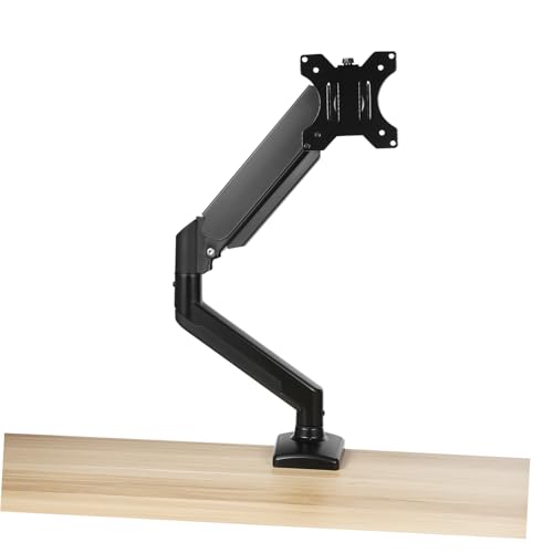 KONTONTY Monitoraufhänger voll einstellbar Monitorarm montiert Erweiterbar Frühling Stand Gas Monitorständer Monitor-Tischarm Einzelmonitorhalterung Aluminiumlegierung Black KONTONTY Monitoraufhänger voll einstellbar Monitorarm montiert Erweiterbar Frühling Stand Gas Monitorständer Monitor-Tischarm Einzelmonitorhalterung Aluminiumlegierung Black von KONTONTY
