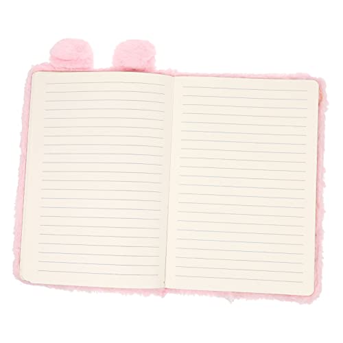 KONTONTY Rosa Kaninchenhandbuch Tagebuch Für Den Täglichen Gebrauch Fuzzy -planer Notizbuch Für Mädchen Zeitschrift Für Mädchen Süßer Notizblock Cartoon-notizbuch Plüsch-notizbuch Papier KONTONTY Rosa Kaninchenhandbuch Tagebuch Für Den Täglichen Gebrauch Fuzzy -planer Notizbuch Für Mädchen Zeitschrift Für Mädchen Süßer Notizblock Cartoon-notizbuch Plüsch-notizbuch Papier von KONTONTY