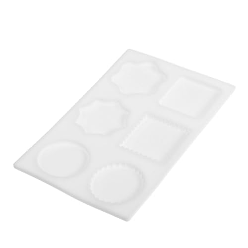 KONTONTY Siegelwachs Pad Wachsversiegelungsform Silikonpad für Wachssiegel Wachsversiegelungsmatte Silikonpad mit Wachsversiegelung leerer Wachssiegelstempel Kieselgel Weiß KONTONTY Siegelwachs Pad Wachsversiegelungsform Silikonpad für Wachssiegel Wachsversiegelungsmatte Silikonpad mit Wachsversiegelung leerer Wachssiegelstempel Kieselgel Weiß von KONTONTY