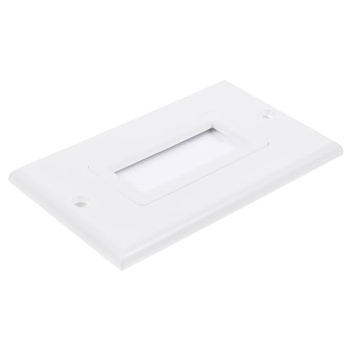 KONTONTY Wandplatte Kabeldurchführung Mit Bürstenleiste Kabelmanagement Für Tv Langlebige Abdeckung Einfache Installation Für Kabel Wie Lautsprecher Tv Kabel KONTONTY Wandplatte Kabeldurchführung Mit Bürstenleiste Kabelmanagement Für Tv Langlebige Abdeckung Einfache Installation Für Kabel Wie Lautsprecher Tv Kabel von KONTONTY