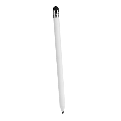 KONTONTY kapazitive stifte für tabletten schreibkladde Tablet Pen Stylisten Stifte für Eingabestift mit Faserspitze Laptop-Computer Schreibgerät Touchscreen-Stift hohe Präzision Pille Weiß von KONTONTY