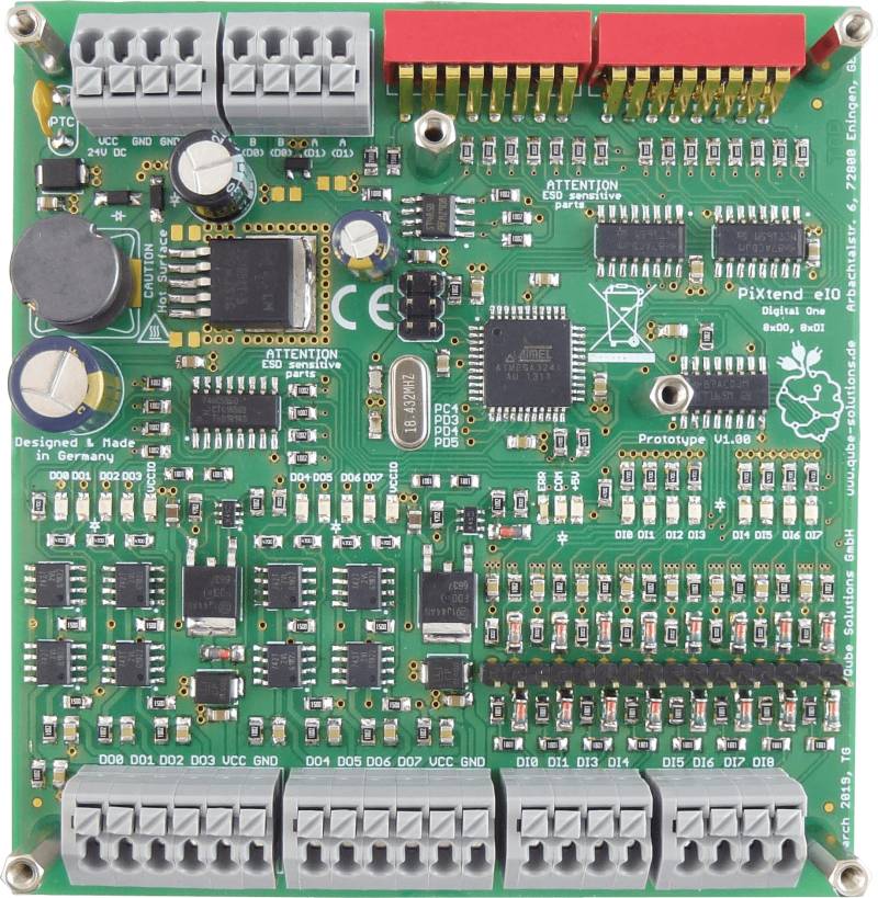 PIXTEND EIO DIGB - Entwicklerboards - SPS PiXtend eIO Digital One Basic von KONTRON