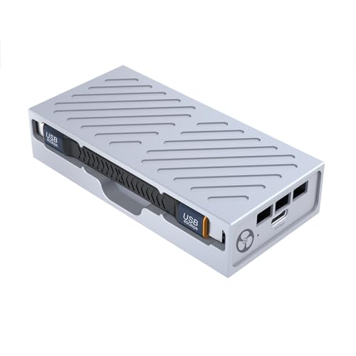 KONYEAD 40Gbps NVMe SSD USB 4 Gehäuse mit leisem Lüfter, ASM2464PD, kompatibel mit M1/M2/M3 Mac, bis zu 8 TB, Thunderbolt 4/USB4/USB3.2/3.1/3.0/2.0 KONYEAD 40Gbps NVMe SSD USB 4 Gehäuse mit leisem Lüfter, ASM2464PD, kompatibel mit M1/M2/M3 Mac, bis zu 8 TB, Thunderbolt 4/USB4/USB3.2/3.1/3.0/2.0 von KONYEAD