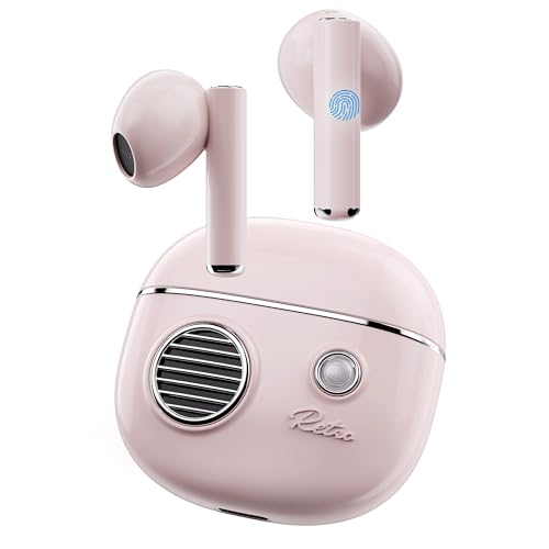 KOOGMOON Bluetooth 5.3 Kopfhörer: In Ear Kopfhörer Kabellos - 3D Stereo HiFi Wireless Earbud - Bluetooth Ohrhörer mit Anrufgeräuschunterdrückung - Schnurlose Kopfhörer Sport USB-C Schnellladung Rosa KOOGMOON Bluetooth 5.3 Kopfhörer: In Ear Kopfhörer Kabellos - 3D Stereo HiFi Wireless Earbud - Bluetooth Ohrhörer mit Anrufgeräuschunterdrückung - Schnurlose Kopfhörer Sport USB-C Schnellladung Rosa von KOOGMOON