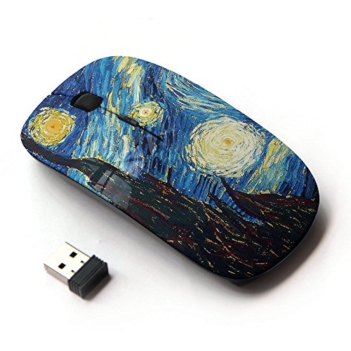 KOOLmouse [ Optische 2.4G kabellos Maus ] [ Gogh Starry Night Art Painting ] von KOOLmouse
