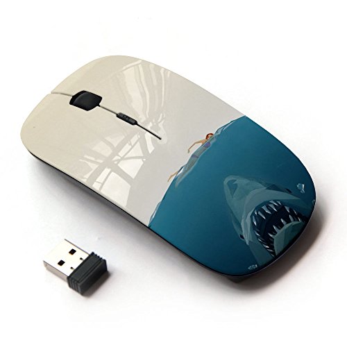 KOOLmouse [ Optische 2.4G kabellos Maus [ Shark Attack - Funny ] von KOOLmouse