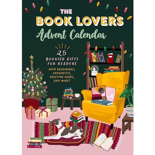 25 Days Paper Countdown Calendar, Bookish Advent Calendar Gift for Book Lovers Readers (Gifts Not Included) von KOOMAL