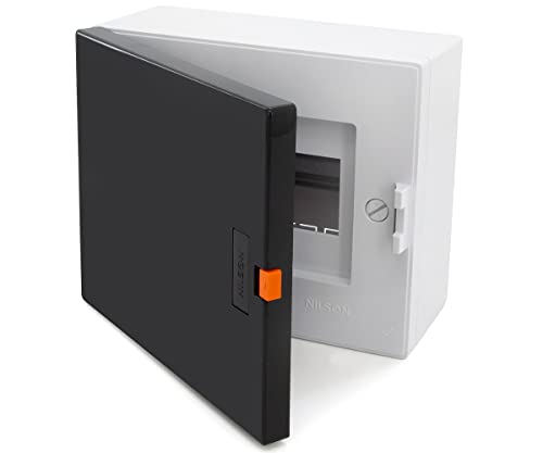Sicherungskasten Verteilerkasten Aufputz Kleinverteiler Verteiler 6 Module 1-Reihig Schaltschrank mit Wasserwaage Sicherungskasten Verteilerkasten Aufputz Kleinverteiler Verteiler 6 Module 1-Reihig Schaltschrank mit Wasserwaage von KOOP ELEKTRO