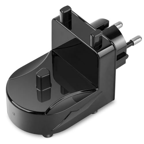 Elektrisches Zahnbürsten Wandladegerät für Oral-B/Braun Zahnbürste, Ladegerät Steckdose für Braun Oral-B Elektrische Zahnbürste Die meisten Modelle (außer IO7/8/9 und Pulsonic-Serie) Black von KOPBTBOY