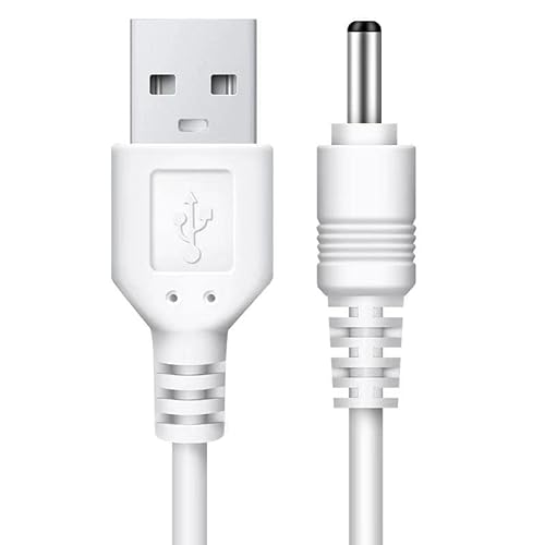 KOPBTBOY USB Ladekabel für Fairywill/Bitvae//Seago/Demita/Dnsly/Gloridea Elektrische Zahnbürste, 3.5mm Ersatzkabel für Zahnbürstenlader, 39inch Länge von KOPBTBOY