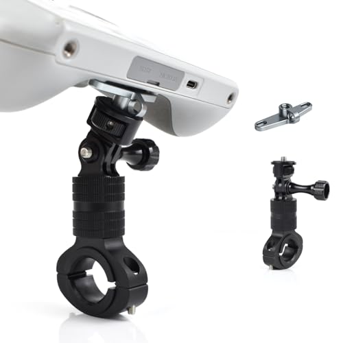 KOQINVIZ Aluminium-Fahrrad-Lenkerhalterung für DJI RC/RC2-Fernbedienung, verstellbarer Fahrradhalterungsadapter für DJI Mini 4 Pro/Mini 3 Pro/Mini 3, Schwarz KOQINVIZ Aluminium-Fahrrad-Lenkerhalterung für DJI RC/RC2-Fernbedienung, verstellbarer Fahrradhalterungsadapter für DJI Mini 4 Pro/Mini 3 Pro/Mini 3, Schwarz von KOQINVIZ