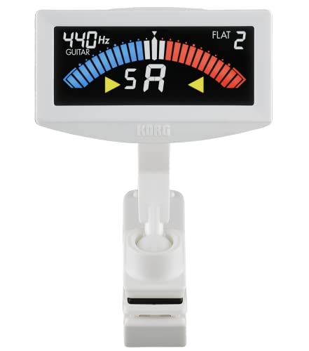 KORG AW-4G-BK - PitchCrow-G Clip-On Guitar Tuner - White von KORG