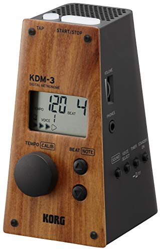 KORG - Digitales Metronom, in Pyramidenform Wood/Black von KORG