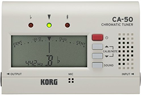 KORG Stimmgerät, chromatisch, CA-50, weiß von KORG