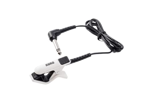 Korg CM-300-WHBK Improved Design Contact Microphone for clip-Type Tuners von KORG